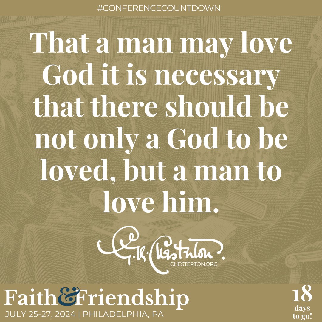 chestertonsoc's tweet photo. #GKChesterton (Orthodoxy)
https://t.co/zj0vmdf1wI
#GKC #Chesterton #ChestertonConference #ConferenceCountdown #GKCinPHL #DailyChesterton #DailyQuotes #FaithAndFriendship #Brotherhood https://t.co/gE3VDTo4gW