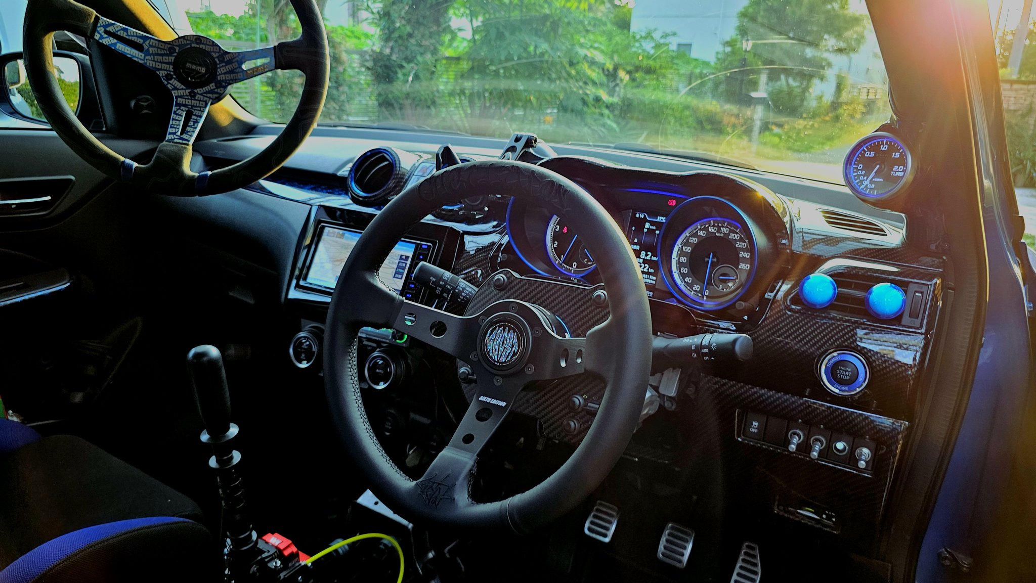 GHOST EXPOD 9tステアリング 86のステアリング交換・GHOST EXPODに関するカスタム事例｜車の