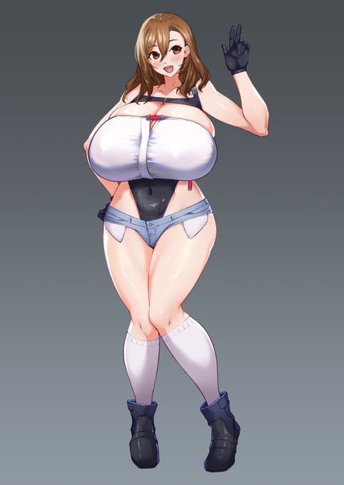 以前Skebでデザインさせて頂いた、よその子のまつりちゃん新髪型と新衣装です。ハイレグインナーの特定の用途のための構造を考えたりするのが楽しかったです。 