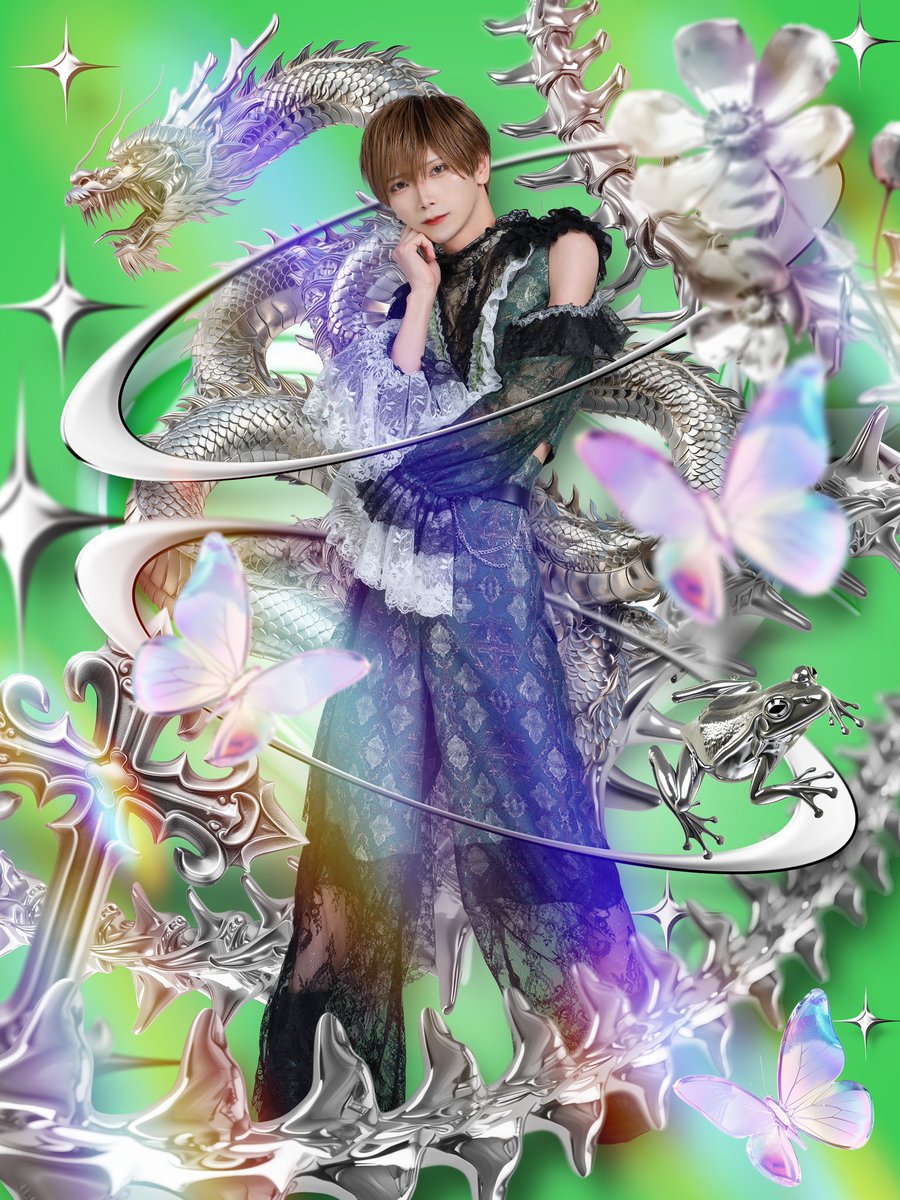 XP!A はく アーティスト写真公開】 ¤━━━¤°¤━━━¤°¤━━━¤ ☪Name：はく