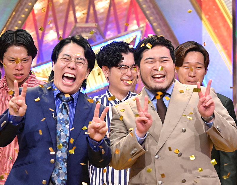 abcowaraigp's tweet image. 🏮#ABCお笑いグランプリ 2024🏮
568組の挑戦者の中から王者に輝いたのは…

˗ˋˏ👑 #令和ロマン 👑ˎˊ˗

asahi.co.jp/owarai/