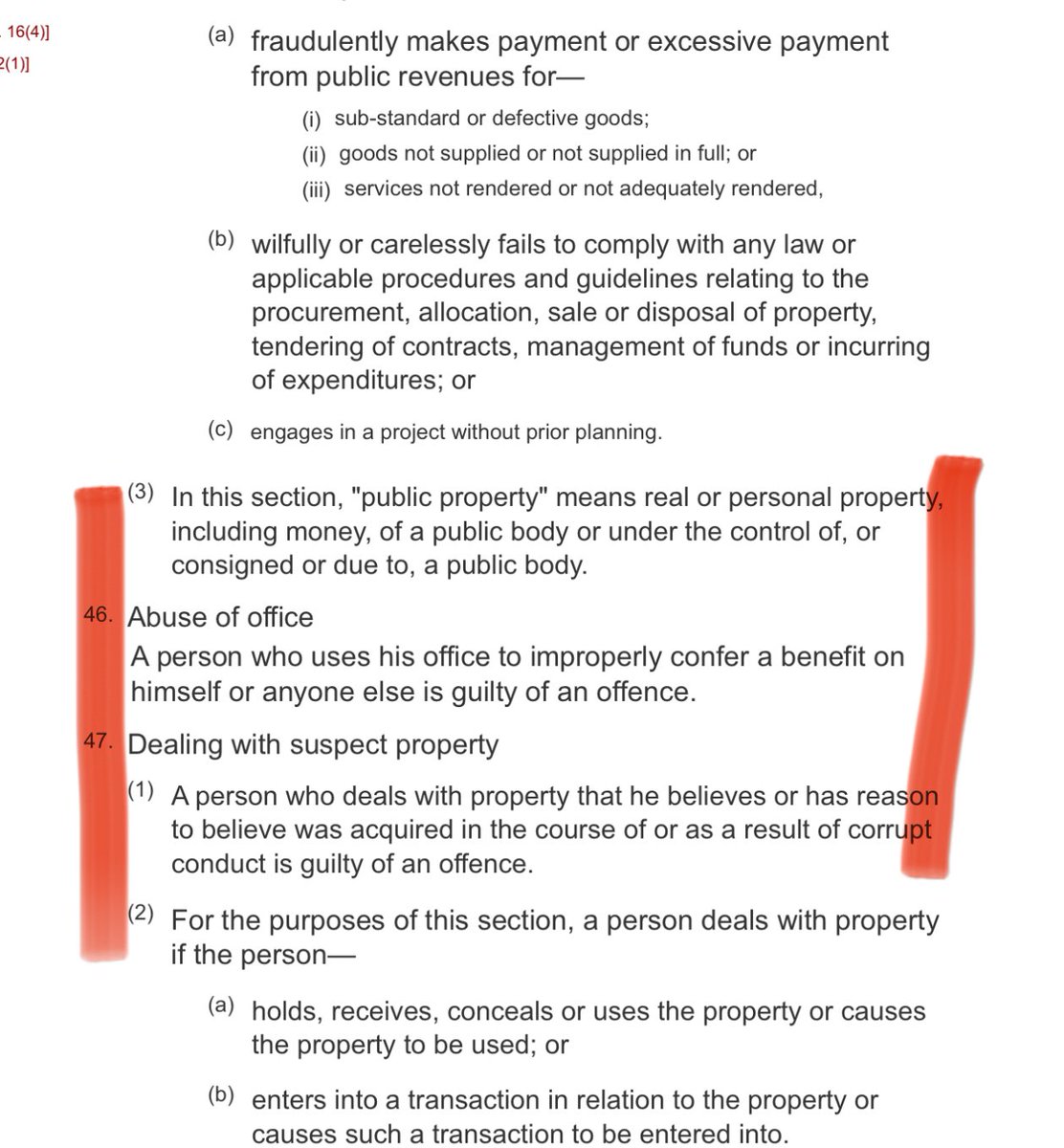 edwinsifuna's tweet image. Conflict of interest is still a crime under the Anti Corruption and Economic Crimes Act. So is Abuse of office. The Senate did not amend this at all. It’s still the position of the law. But outrage must outrage 😀