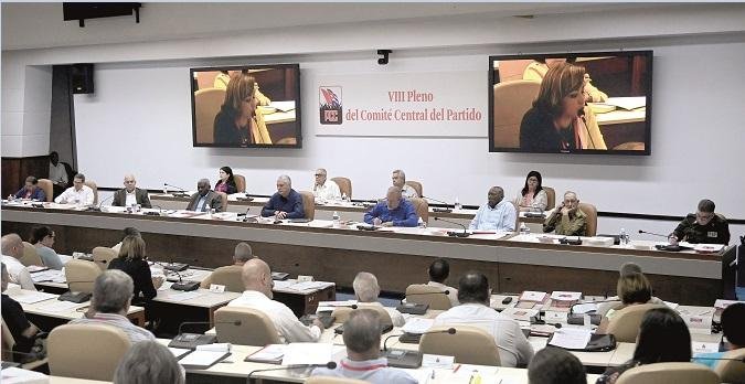 minint_cuba's tweet photo. La implementación y cumplimiento de las acciones políticas, gubernamentales, preventivas, de enfrentamiento jurídico-operativas, penales, penitenciarias y comunicacionales, ha posibilitado la contención actual de algunas tipicidades delictivas de mayor gravedad #VIIIPlenoCC #Cuba https://t.co/ipGj6TbtcU