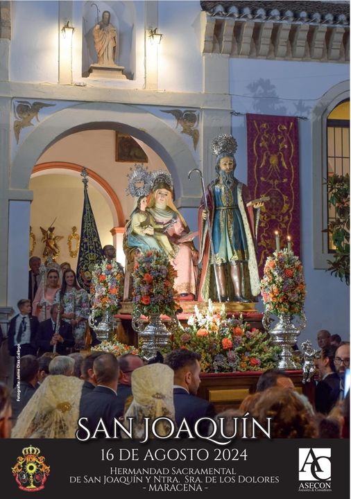 Cartel del Patrón de Maracena escofrade.es/2024/07/marace… <a href="/HdadMaracena/">Hermandad de los Dolores de Maracena</a>