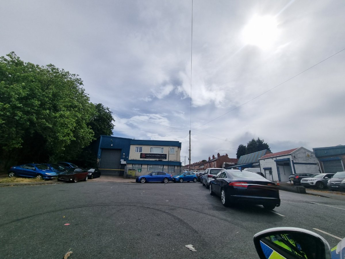 YardleyWMP's tweet photo. Just some examples of some selfish and inconsiderate parking on Manor Farm Road Tyseley, all have been issued tickets and we are on our way to the next bunch of comedy parking. #Parkconsiderately #thinkofothers #ticketsinthepost🙂 https://t.co/2KThtDWM8D