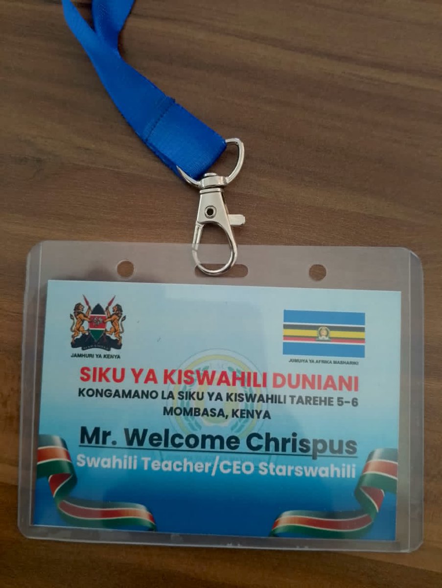 Happy moments to be Invited by <a href="/Eakc_kiswahili/">East African Kiswahili Commission EAKC</a> to Present Abstract of star Swahili Learning center in Mombasa Kenya  at the World Kiswahili day on Technology
It has been indeed great na tukiendelea hivi kukuza Lugha ya Kiswahili , lazima Umoja wa Mwafrika utaendelea kufikia 2063
