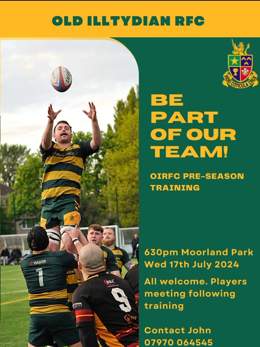 Pre-season starts on Wednesday 🔰