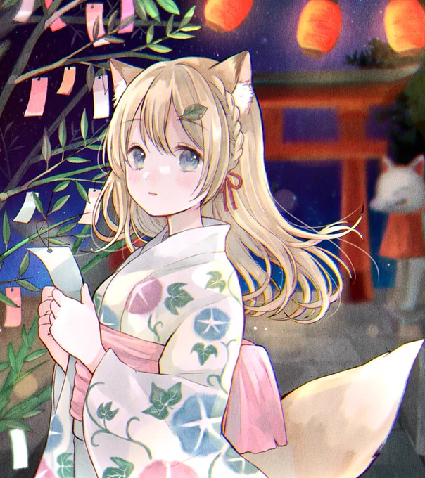 七夕#創作#イラスト#七夕 