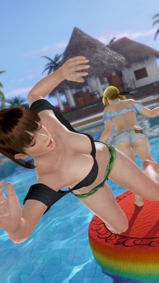 昨日のレイファン、VVのタグで投稿したけど #DOAX3 の画像でした。