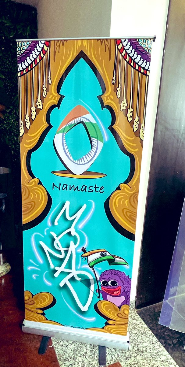 _anwar_mp's tweet photo. 🇮🇳”Namaste Monad”

    Event is just wow💜💜
@monad_xyz @IndiaNad_xyz https://t.co/3uHNVfrnB4