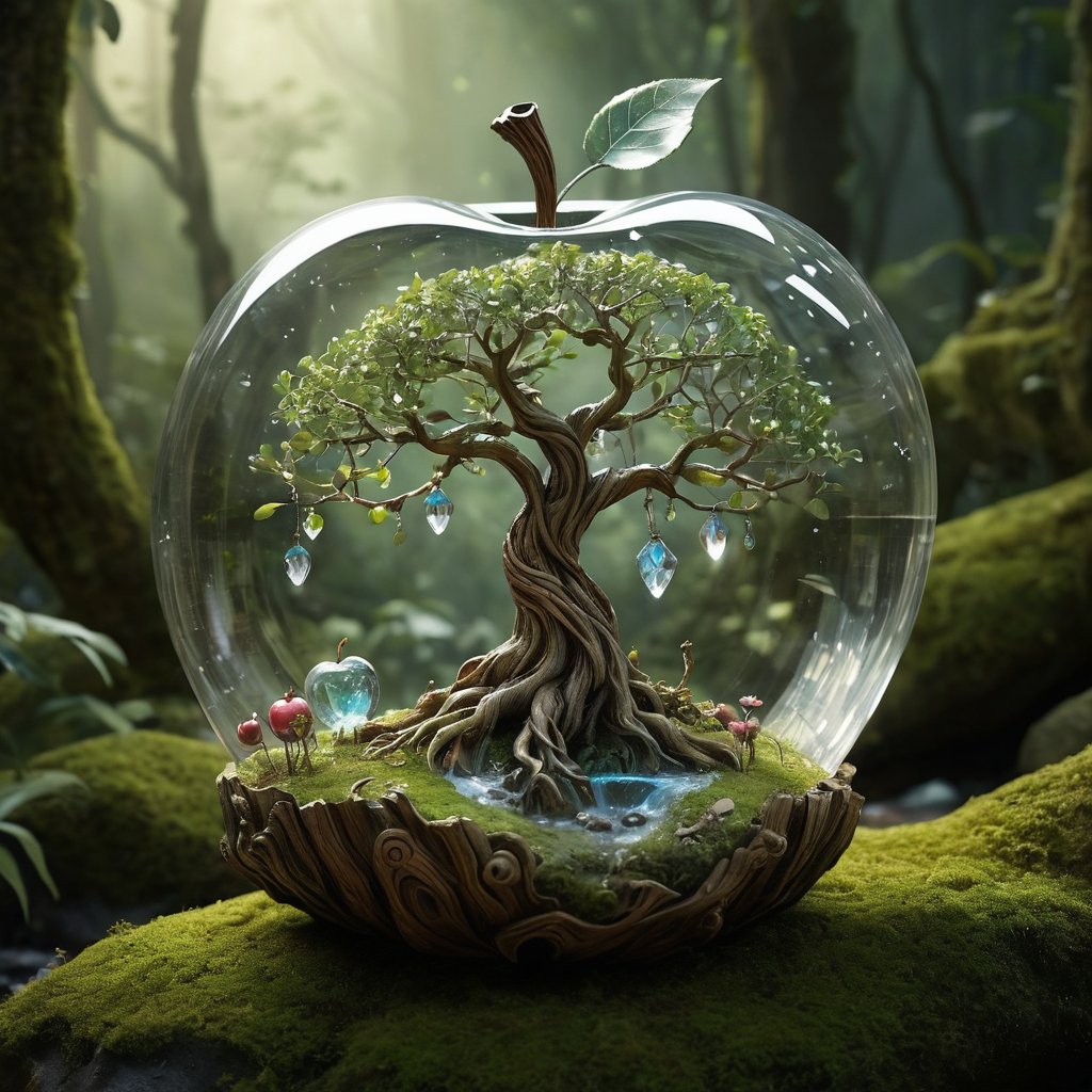 dainiusex7's tweet photo. Crystal Apple Enchantment
#DigitalArt #FantasyCreation #MagicalScenes #CrystalArt #NatureFantasy #CreativeExpression #MysticalTree #ArtInGlass #VisualWonder #digitalart https://t.co/9NuIIIGY9b