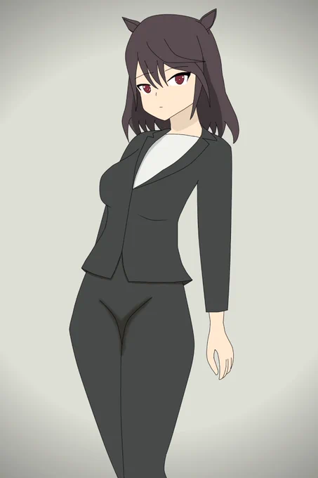 キタちゃんスーツrkgk#ウマ娘#キタサンブラック 