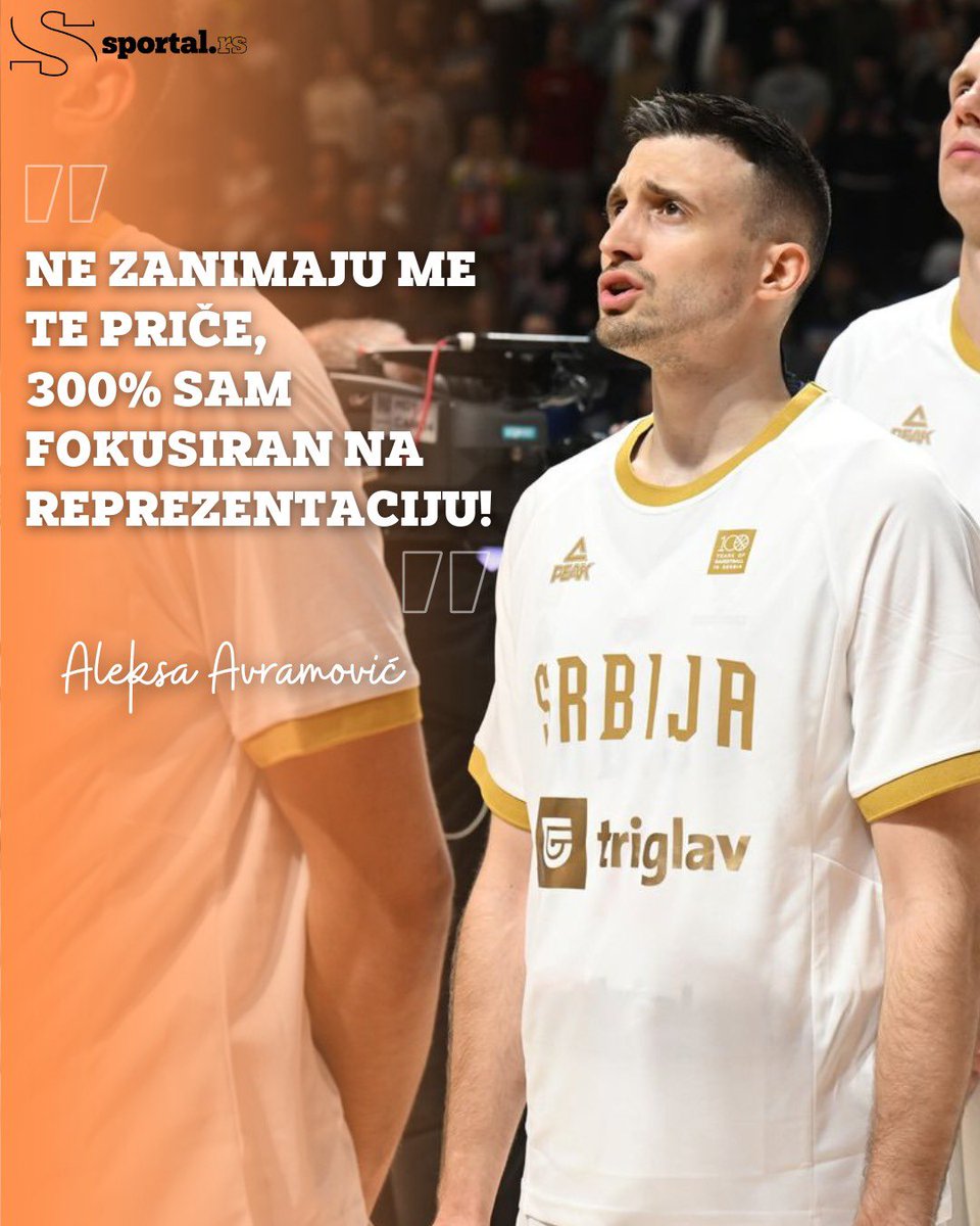 SportalSrbija's tweet image. Avramovića baš briga šta će biti sa Partizanom i Makabijem 🫣

Dok košarkaška javnost naširoko priča o tome da li će Aleksa Avramović ostati u Partizanu ili će otići u Makabi, rođeni Čačanin ne sluša spekulacije.

📸 Sportal / Aleksandar Dimitrijević

#avramovic #aleksaavramovic