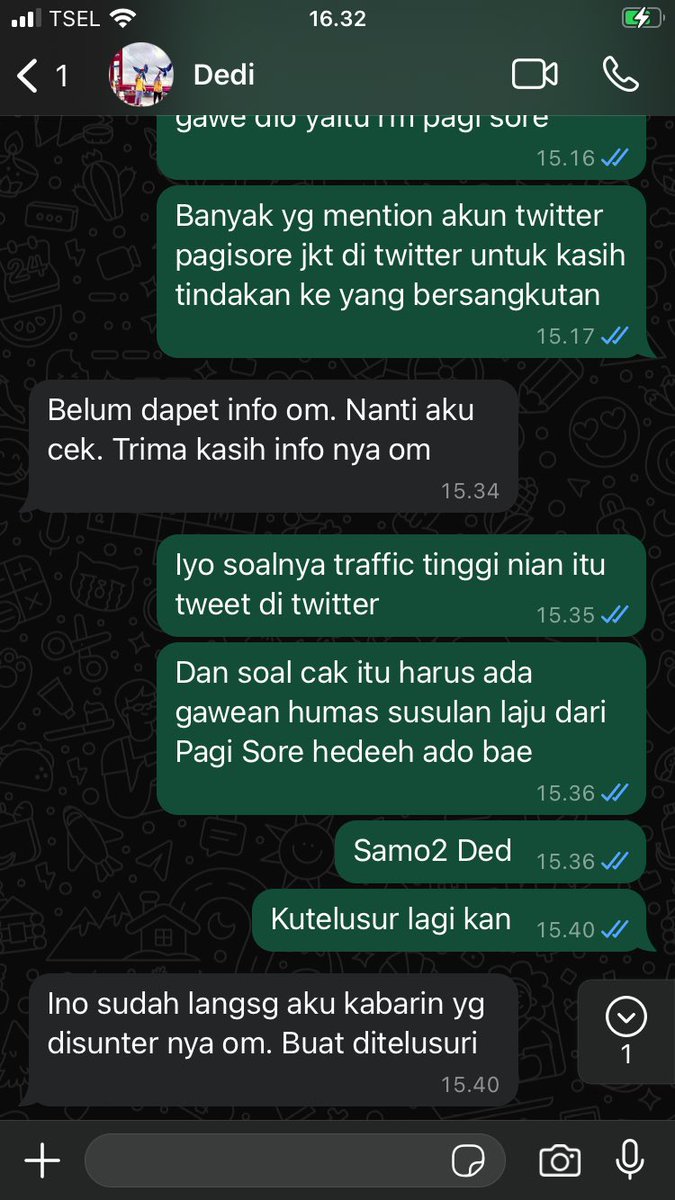 pelorrian's tweet photo. @sunwookimz @pagisore_jkt Maaf wak aku ga sengaja terlihat tweet kamu ini. aku kebetulan di Palembang dan kebetulan juga Pagi Sore itu base aslinya di Palembang, &amp; keluarga pemiliknya aku kenal. Krn keknya akun twitter pagi sore tdk aktif, sudah kulaporkan ke mereka untuk di cek yg di Sunter 🙏 https://t.co/3fKEaiTkm7