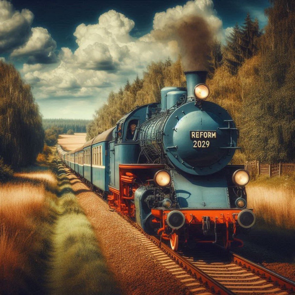 5years jail time, dealing with labour….no problem 😏💪 we had to punish the conservatives for turning their back on us. 

By 2029 we will have built an Army, A network of patriots, our time to stand up and say ENOUGH !!  

Get on the #ReformTrain 

FOLLOW AND ILL FOLLOW YOU BACK