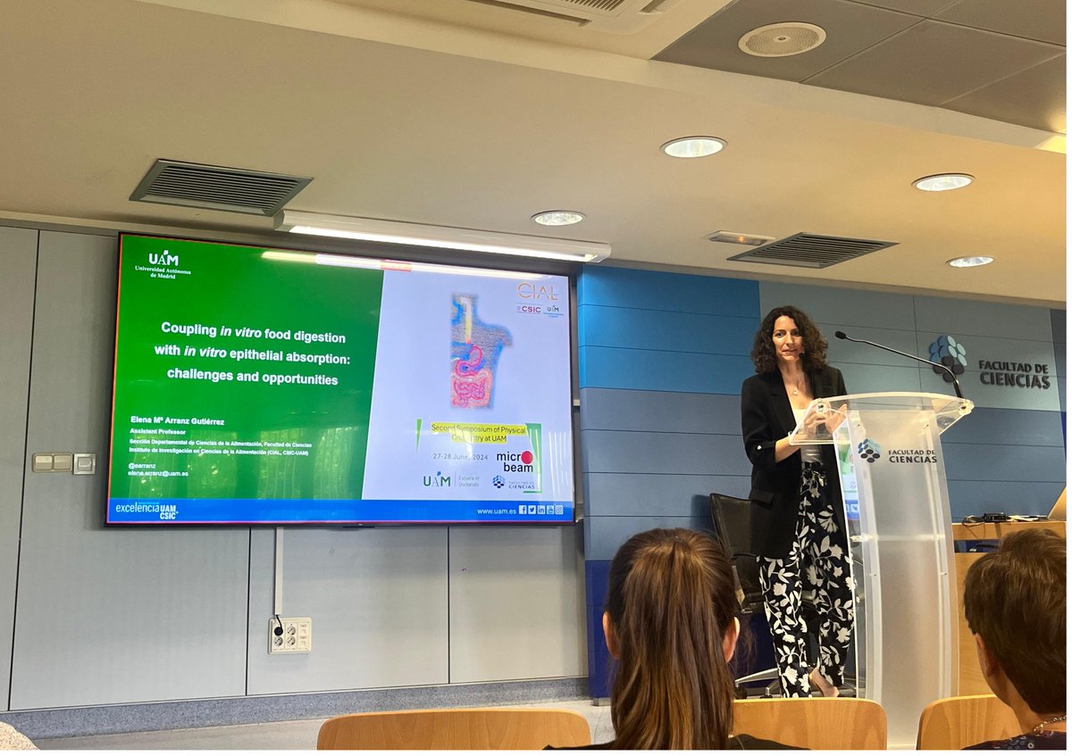 earranz's tweet photo. We continue the summer by sharing more insights on #fooddigestion and #intestinalpermeability. 

Happy to deliver a keynote at the Second Symposium of Physical Chemistry, @UAM_Madrid, in late June. 

Many thanks to the organisers!

#Infogest
@CIAL_CSIC_UAM https://t.co/IPKUl4Vn56