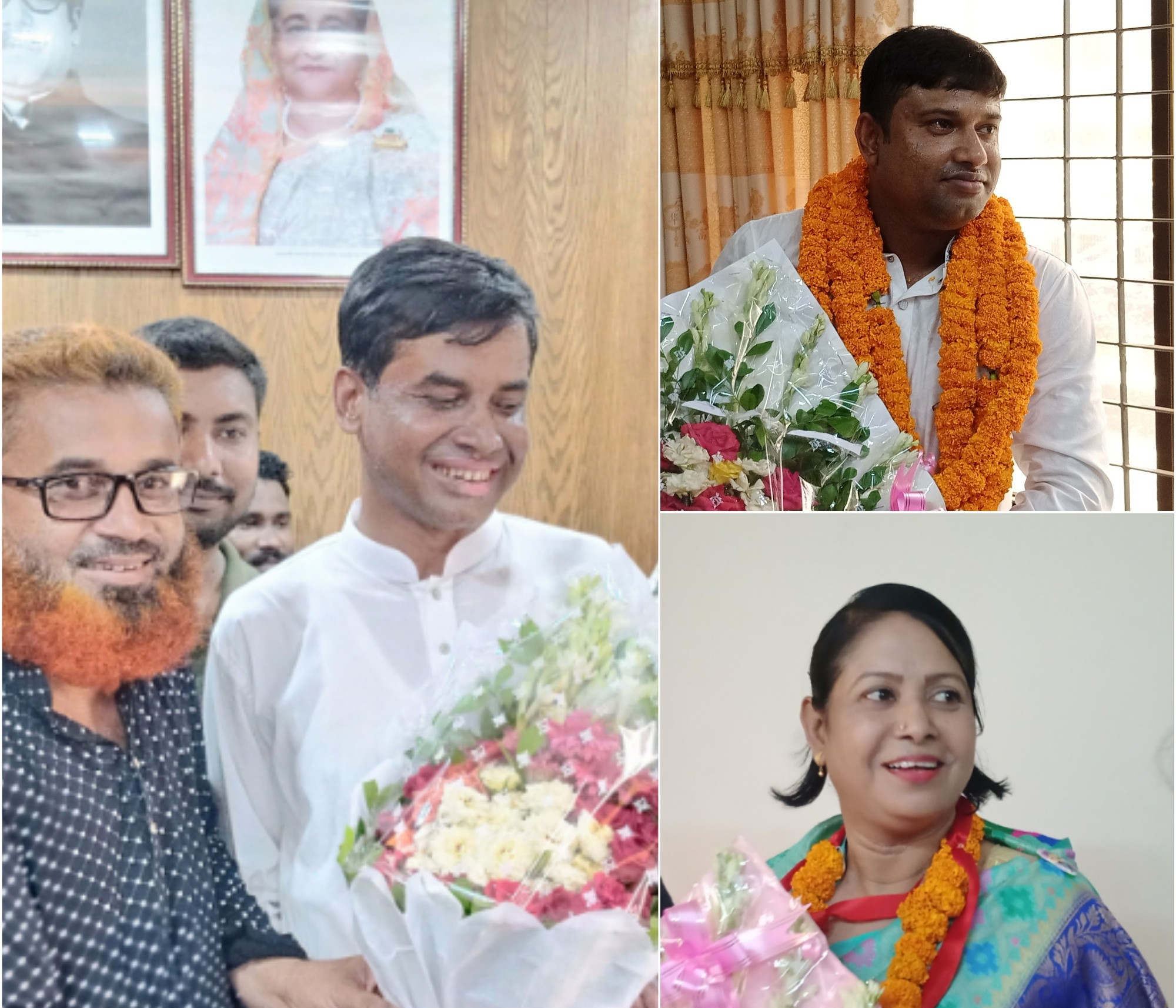 সরিষাবাড়ী উপজেলা পরিষদের নব-নির্বাচিতদের দায়িত্ব গ্রহণ