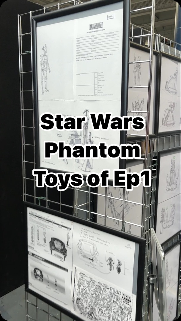 FanthaTracks's tweet photo. From Insta: https://t.co/iObzXGRaAe
Star Wars #phantomtoysofepisodeone exhibit @showmasters_events by @allthecoolstuffuk and @prototypearchives
#starwarsprototype #prototypetoys #starwarsep1 #thephantommenace https://t.co/HfG6tdSZLR