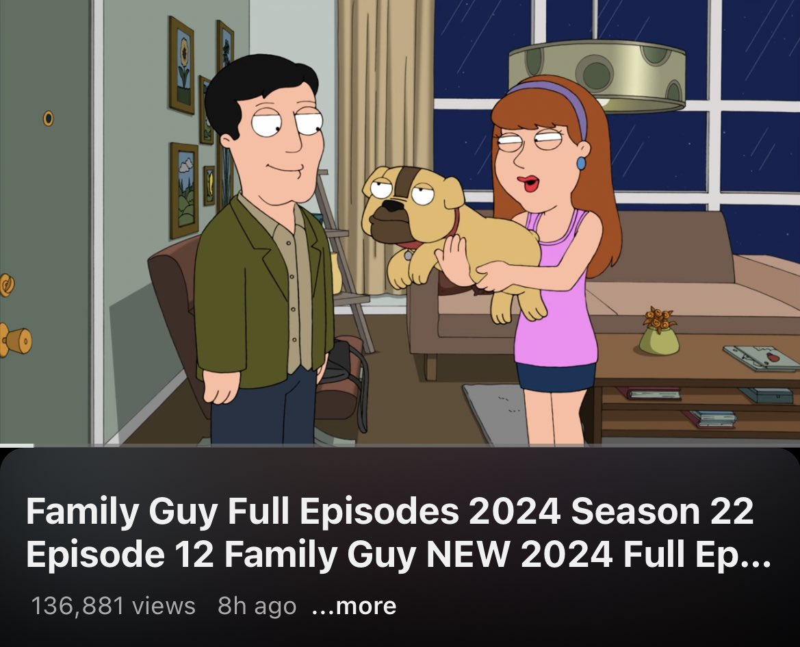 chrislexik's tweet image. are you feeling okay babe? you’ve barely watched your Family Guy Full Episodes 2024 Season 22 Episode 12 Family Guy NEW 2024 Full Episodes NoCuts #1080p