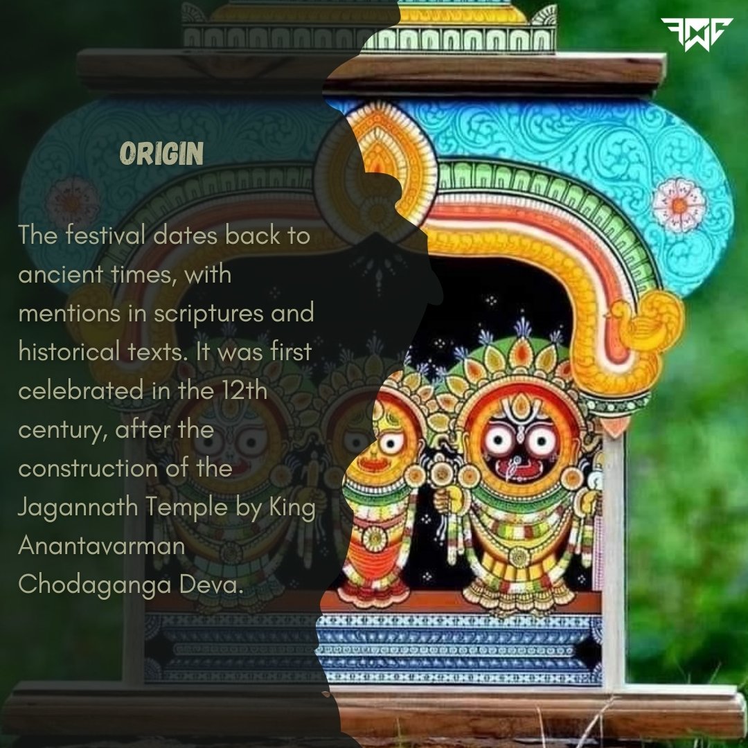 fmc_weekend's tweet photo. "Experience the divine journey with the Lord of the Universe!" 🕉️
Rath Yatra in Puri, Odisha celebrates Lord Jagannath's journey. Millions unite in devotion. 

Happy Rath Yatra from FMC Weekend! 🚩
Jai Jagannath 🙏✨️

IG:https://t.co/q7veGEKMCl

LIKE | SHARE | COMMENT✨️ https://t.co/RZQO9ahMLK