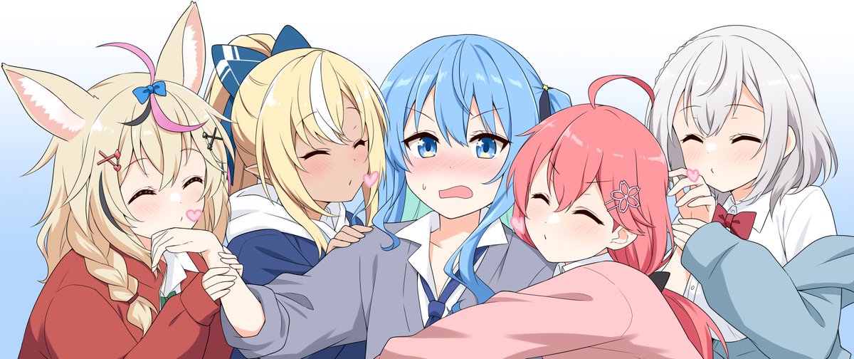 星街すいせい ,尾丸ポルカ ,さくらみこ ,不知火フレア ,白銀 星街すいせい ,尾丸ポルカ ,さくらみこ ,不知火フレア ,白銀