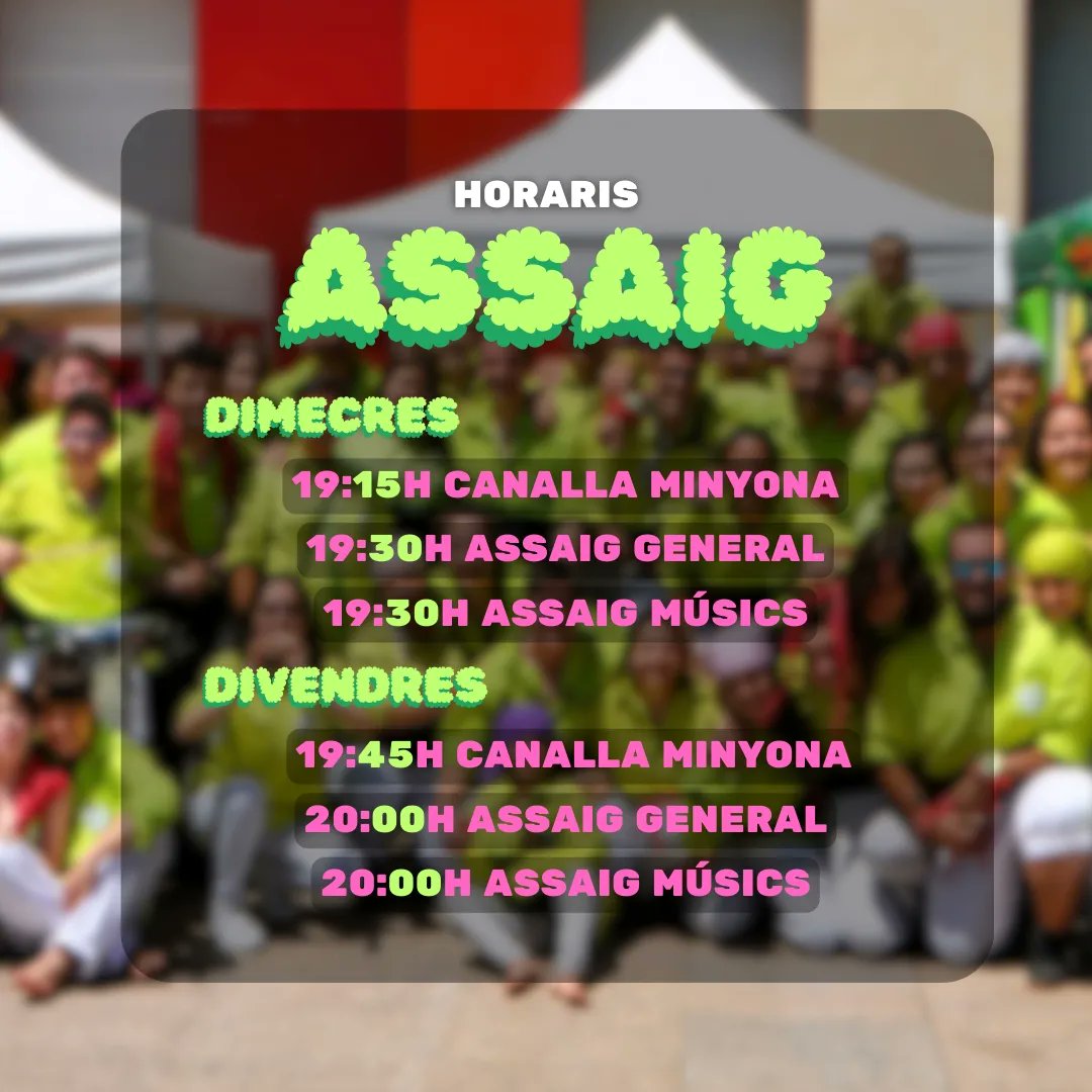 Minyons de Santa Cristina tweet media