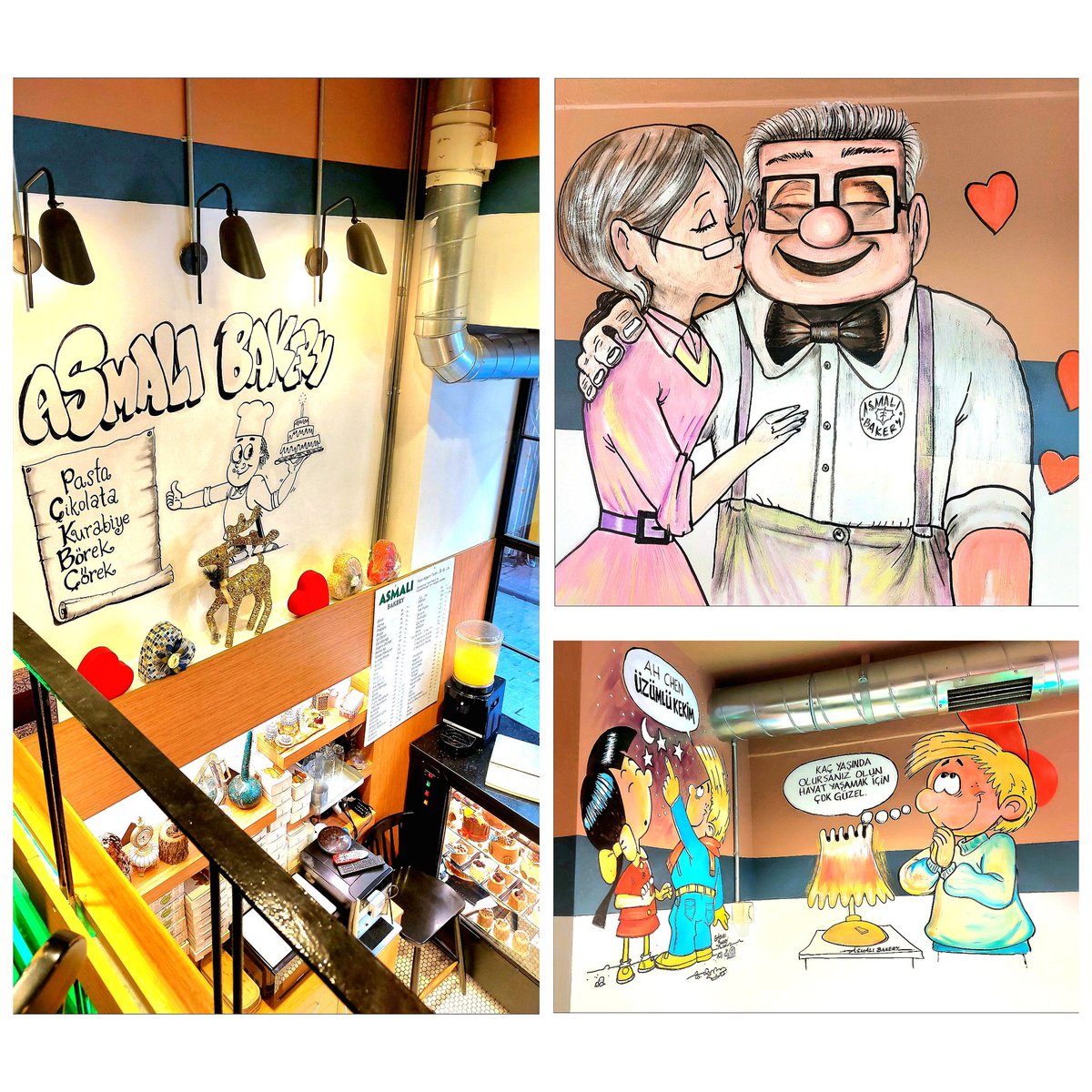 Love the artwork in Turkish Bakeries 🍰🧁 🇹🇷