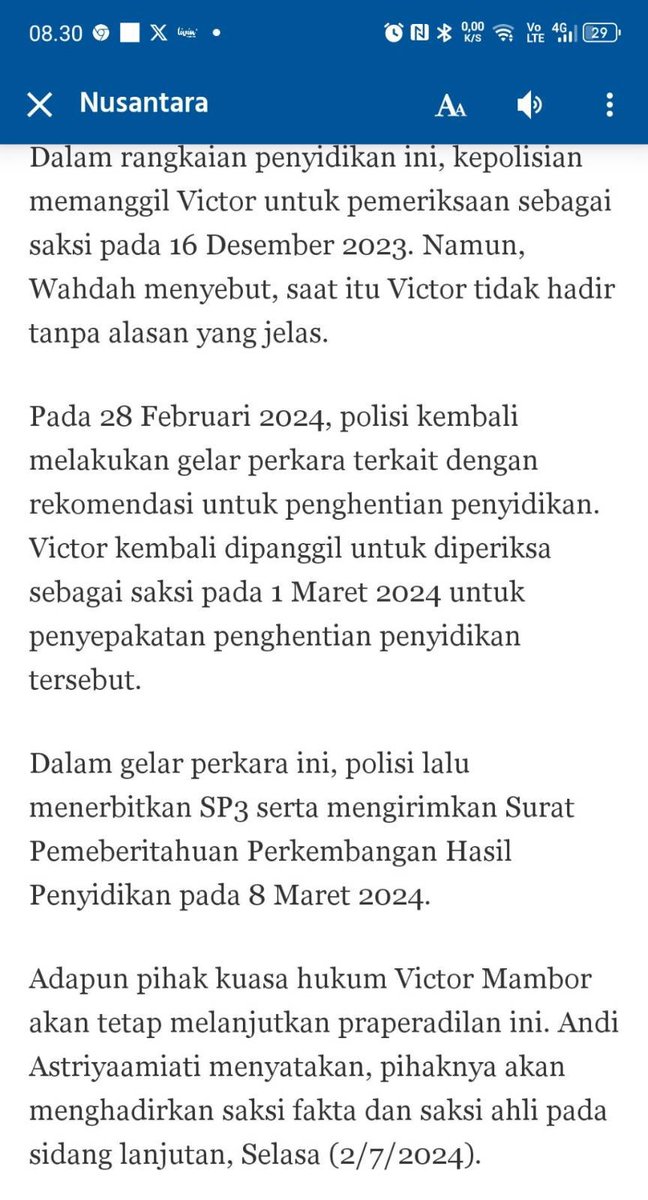 Victor Mambor tweet media