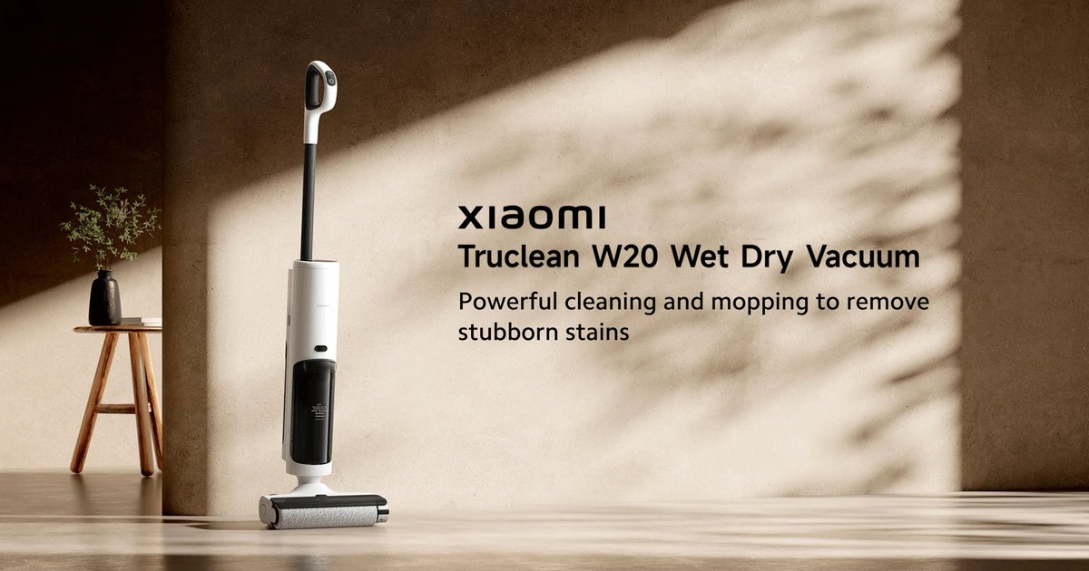 UX_Tech_FR's tweet photo. Le Xiaomi Truclean W20 Wet Dry Vacuum a été lancé en Global !
Aspirateur 3 en 1 | Nettoyage des bords et des coins | Réduit l'enchevêtrement des cheveux | Rouleau rapide à une vitesse de 500 tr/min | Autonomie longue
#Xiaomi #XiaomiVacuum #TrueClean #UniversXiaomi https://t.co/zS7oxzTxRx