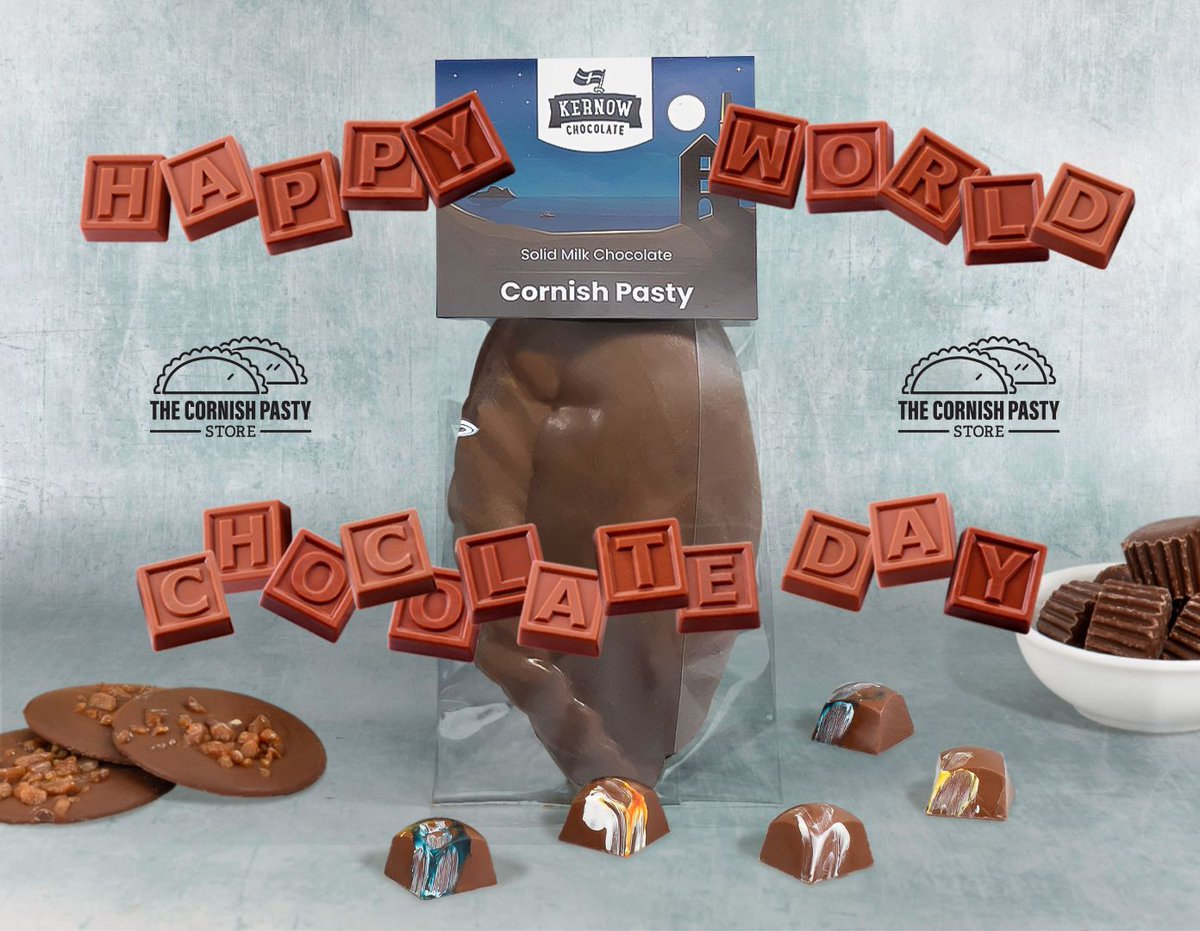 Happy World Chocolate Day 🍫  

On the 7th of July, World Chocolate Day gives chocolate lovers all over the world the chance to indulge in their favorite treat (without feeling guilty about it) 🤤 

So, tell us your go-to chocolate treat down below 👇🏻 

#TheCornishPastyStore