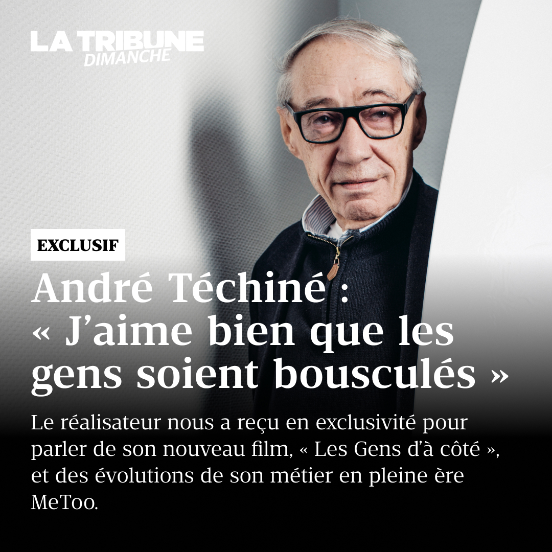 🎥 🔵 #EXCLUSIF André Téchiné : « J’aime bien que les gens soient bousculés »

Le réalisateur nous a reçu en exclusivité pour parler de son nouveau film, « Les Gens d’à côté », et des évolutions de son métier en pleine ère #MeToo.

Propos recueillis par <a href="/Chalangrand/">charlotte langrand 🎥🍽️</a>