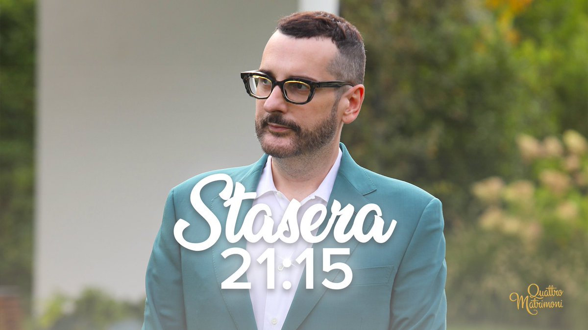 Diteci qual è il vostro segno zodiacale e vi diremo che sposa siete😈 (tema della serata: OROSCOPO)
#QuattroMatrimoni la nuova stagione, STASERA alle 21:15 su <a href="/SkyItalia/">Sky</a> e in streaming su <a href="/NOWTV_It/">NOW</a> 
<a href="/CdGherardesca/">Costa d Gherardesca</a>