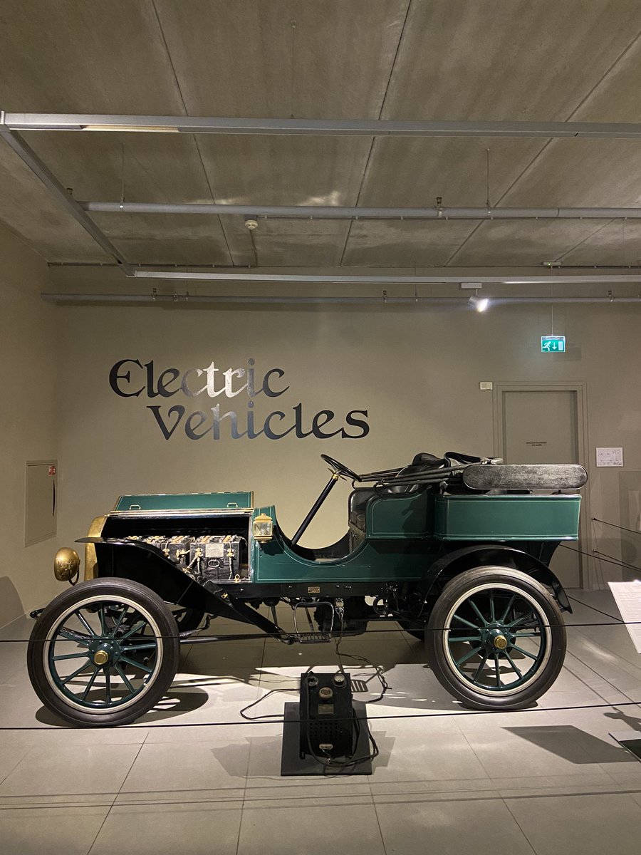 The fastest electric car on the market!*

*In 1908.
