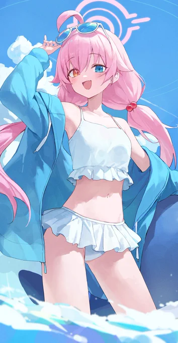 水着ホシノ#ブルアカ 
