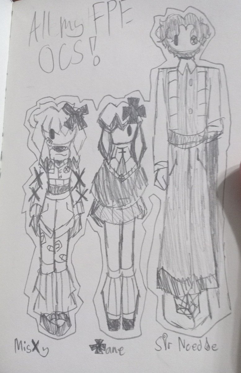 HaruhiJirou's tweet image. All of my FPE Ocs :D
#FPE #fpe #fpeocs