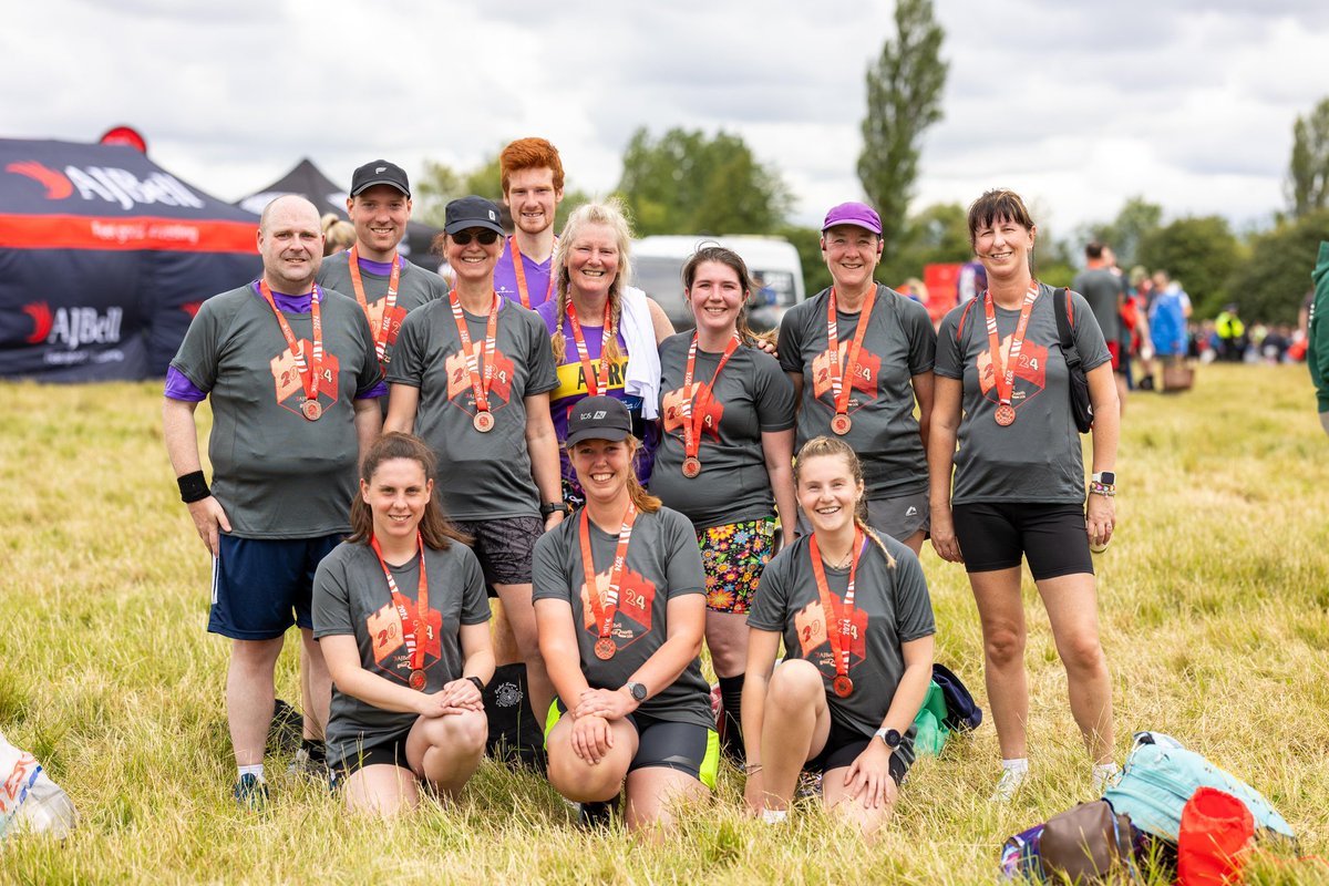 Great_Run's tweet photo. Feel Good Running. Feel Good Finishing! ๐๐ปโโ๏ธ๐๐ฝโโ๏ธ
ย
Take a look at those stunning @lifeatajbell #GreatNorth10K tees and medals! You've earned them!๐
ย
๐ธ Share your photos from today with us in the comments below!๐
ย
#FeelGoodRunning https://t.co/F2ONK1J1EX