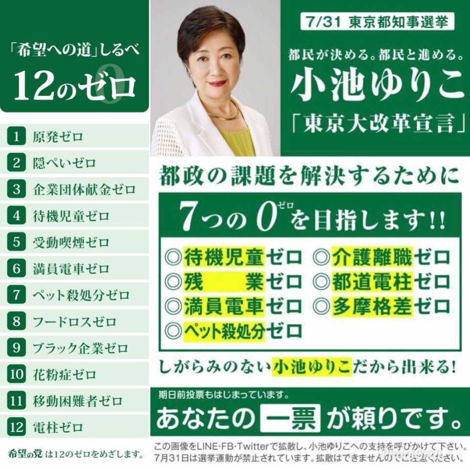 8年間も東京都知事でありながら公約達成率ゼロな人を選んで、東京都民は大丈夫なの？

#東京都知事選挙2024