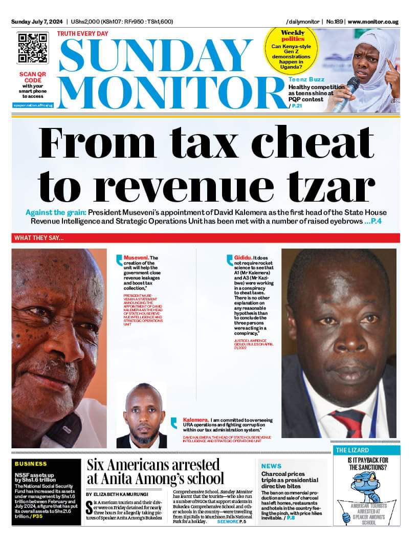 HEBobiwine's tweet photo. So, dictator Museveni created yet another unit in his office 'to fight corruption' and appointed a person previously convicted of tax fraud to head it? All happening at the same time the regime is merging entities to reduce wastage of funds? Open your eyes fellow citizens! https://t.co/IGenOtxdoU