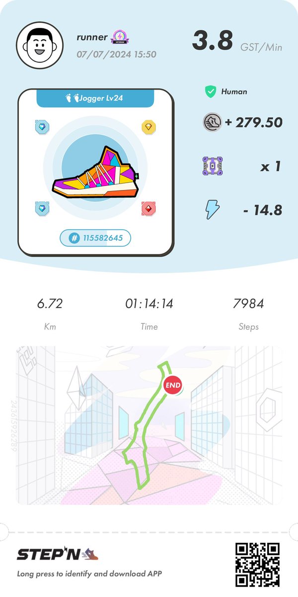 GameStepn's tweet image. 猛暑の中、日陰を見つけながら界王拳やってきました🌞
それにしても、アルファドロー当たる気配がない😇

code 44008201

#STEPN
#STEPNGO