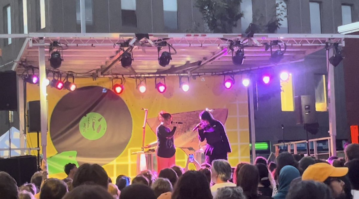 - Montreal x M&amp;B - 🧡 <a href="/milknbone/">Milk & Bone</a> #milkandbone #plazasthubert #bonsound #lighterxair #montreal #plazapalooza