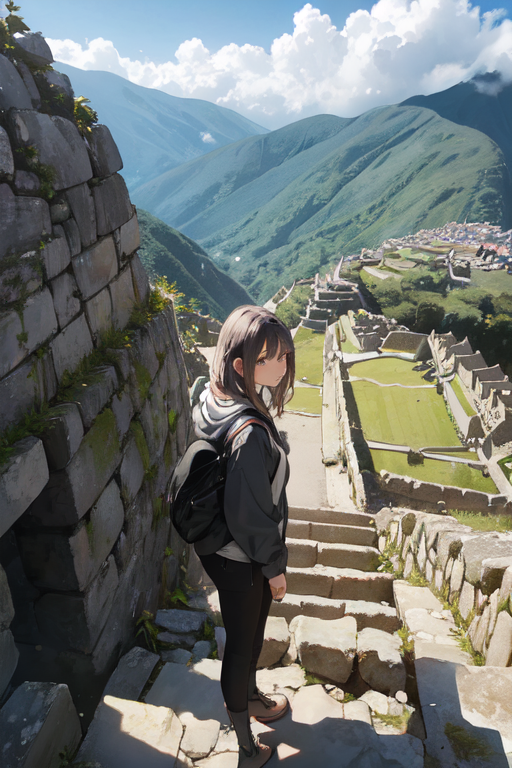 【AI自動生成の話】
ペルーのマチュピチュにやってきました🏔
独特の景色が来る人を魅了します✨
女の子の表情が思いのほか刺さりました☺
#PixAI #AIイラスト #AIart
