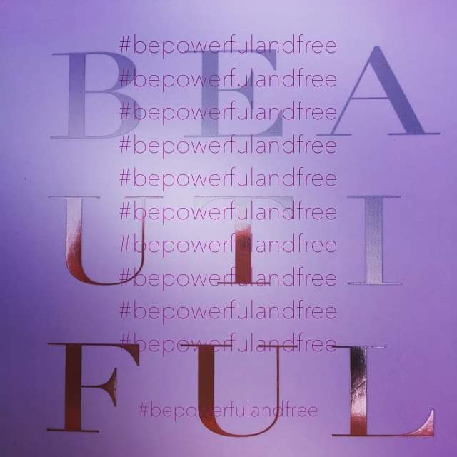 In a world where you can be anything, choose to #Bepowerfulandfree and give the world the best of you to make a difference that you are here to be and can do.