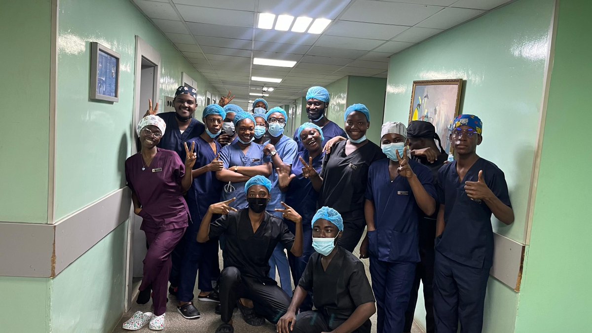 Miracle_I_A's tweet photo. Wrapping up 6 weeks of General Surgery with the best group!
This posting was very special to me. From GI Surgery to Endocrine Surgery and Surgical Oncology, I couldn't have had a better place to reignite my childhood excitement for clinical science.

Next up, Neurology! 🧠✈️ https://t.co/1Z37tNGFcE