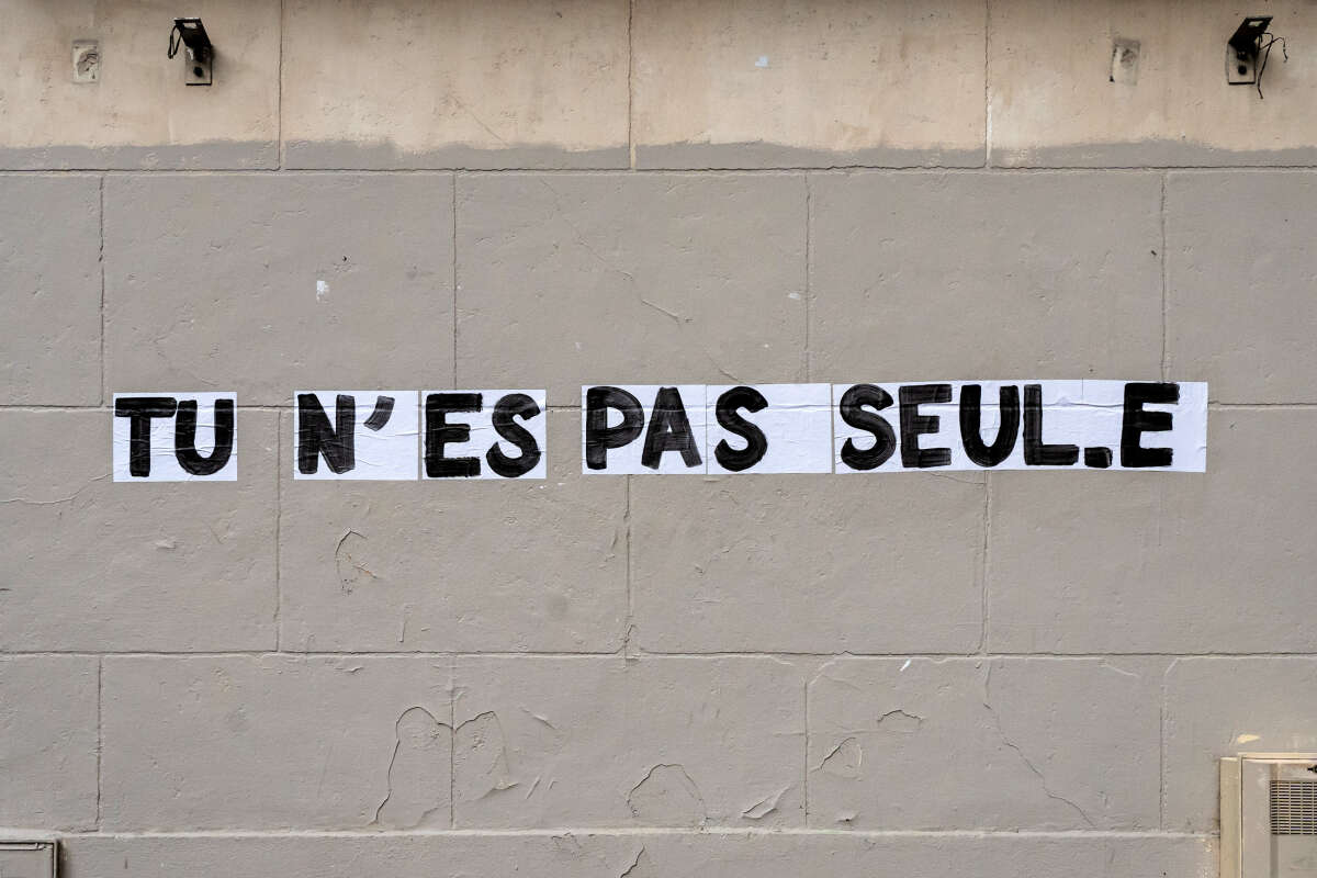 Je n'ai pas honte de dire que j'ai peur,
mais je ne laisserais pas cette peur me paralyser...