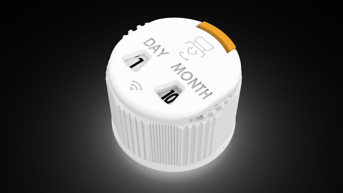 NoCamels's tweet photo. Smart Cap Keeps On Top Of Your Medication’s Crucial Expiration Date  https://t.co/k8UNEND4sT https://t.co/27VZzS784g