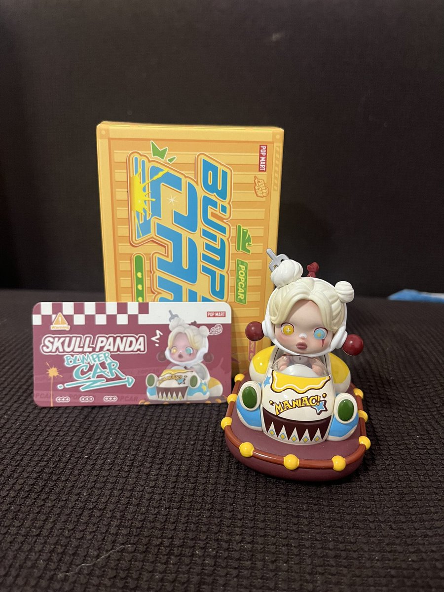 หาบ้านให้น้องค่ะ skullpanda ver. Bumper car ค่ะ
750 รวมส่งค่ะ ราคาต่อรองได้ค่ะ ดีเอ็มมาได้เลยนะคะ นัดรับ mrt เพรชบุรีได้นะคะ #ตลาดนัดskullpanda #SKULLPANDA  #ตลาดนัดกล่องสุ่ม