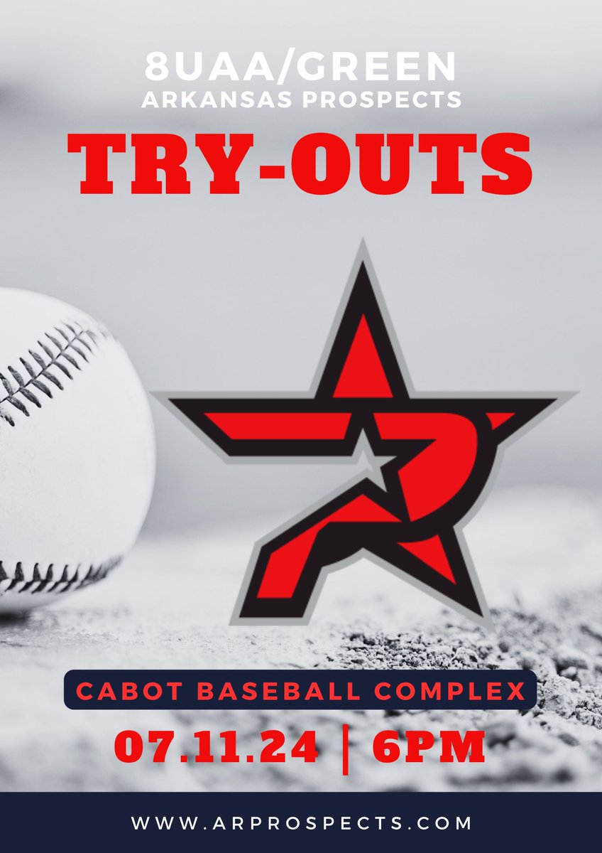 Arkansas Prospects Baseball and Softball Academy tweet media