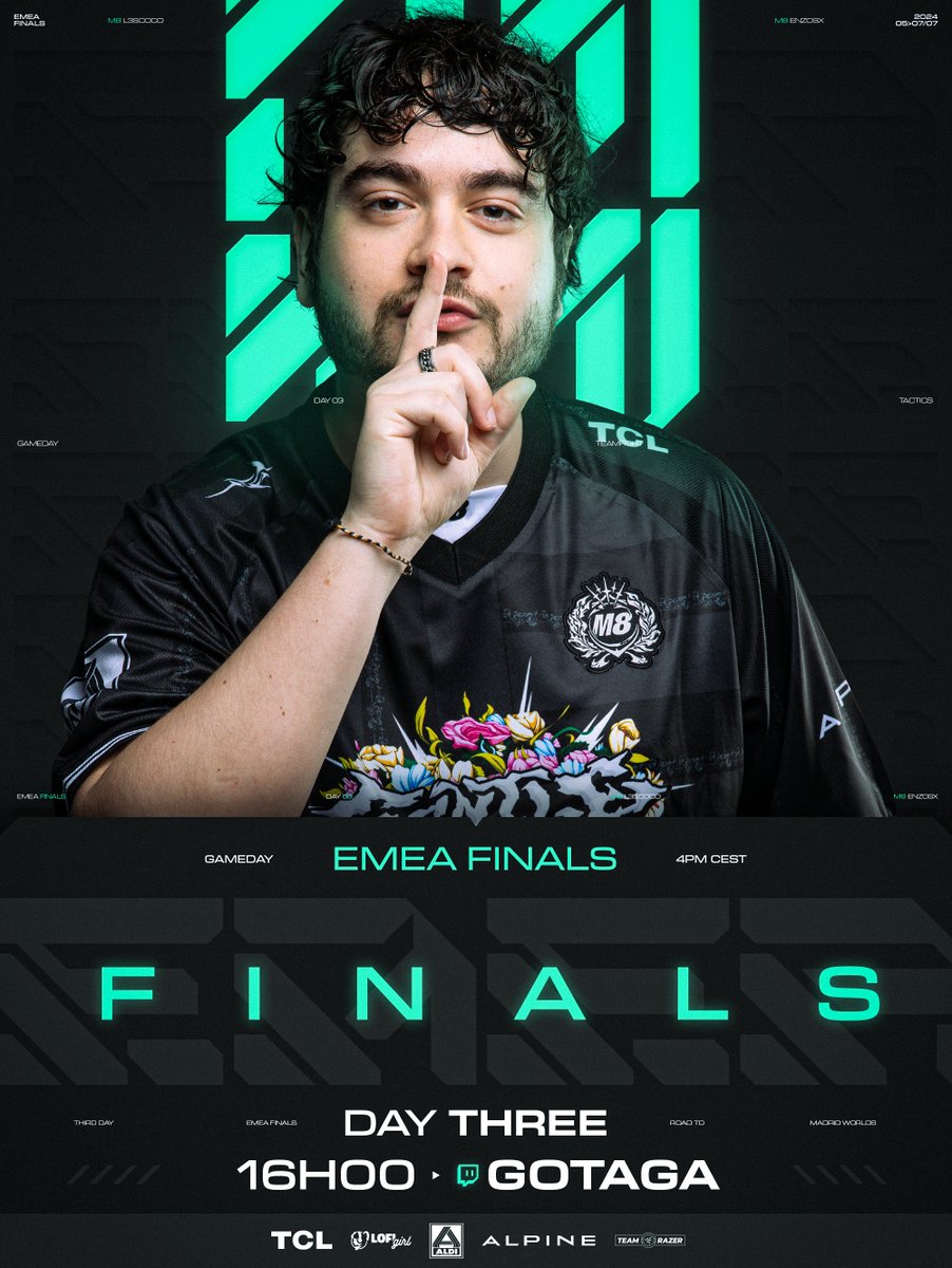gentlemates's tweet photo. On a une qualification à aller chercher #M8WIN

Rendez-vous à 16H pour la finale de ces EMEA ! https://t.co/SZcCiUt9jo