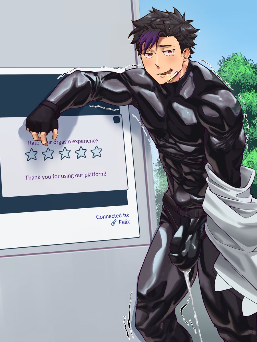 Riegai1's tweet photo. Today is @FelixBorealis birthday 🙌
I'm bringing Felix to my world and treat him a simulated orgasm program into his brain. I hope he likes it 🫣 https://t.co/ZE7cGPFYgI