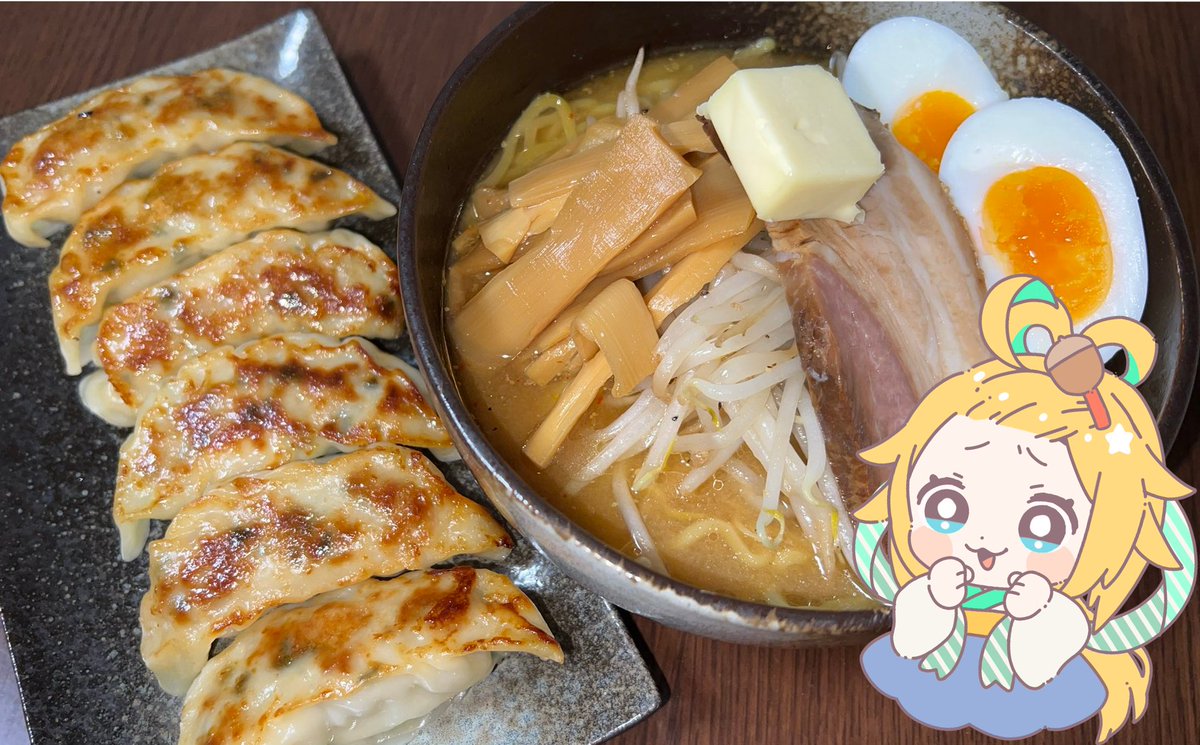 CF_Rin_Vtuber's tweet photo. 明日から久々に出勤なので自宅でスタミナ飯にした!!
画像はのこもち(#nocomc)の七夕企画で頂いたイラストです🎋
良い表情してんなァ~! https://t.co/vU8JW5hScb